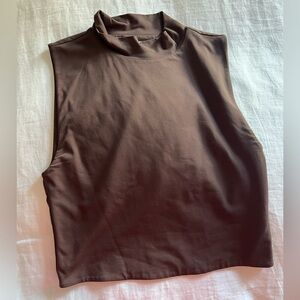 Aritzia Babaton Brown Tank Top